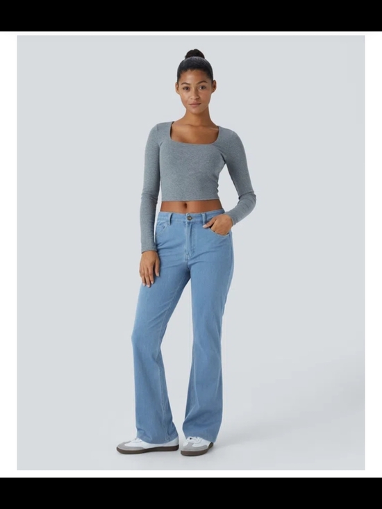 HALARA Denim - Halara FlexTM Mid Rise Pockets Casual Bootcut Jeans NWOT